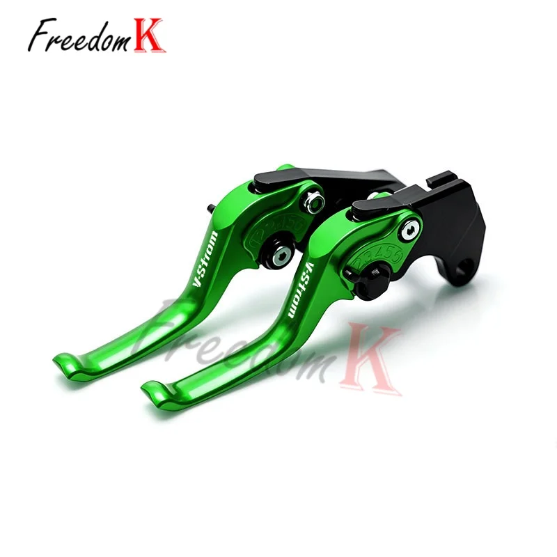 For DL650 XT V-strom 250 650 1 - Cnc Aluminum Adjustable Brake Clutch Levers 评论和价格