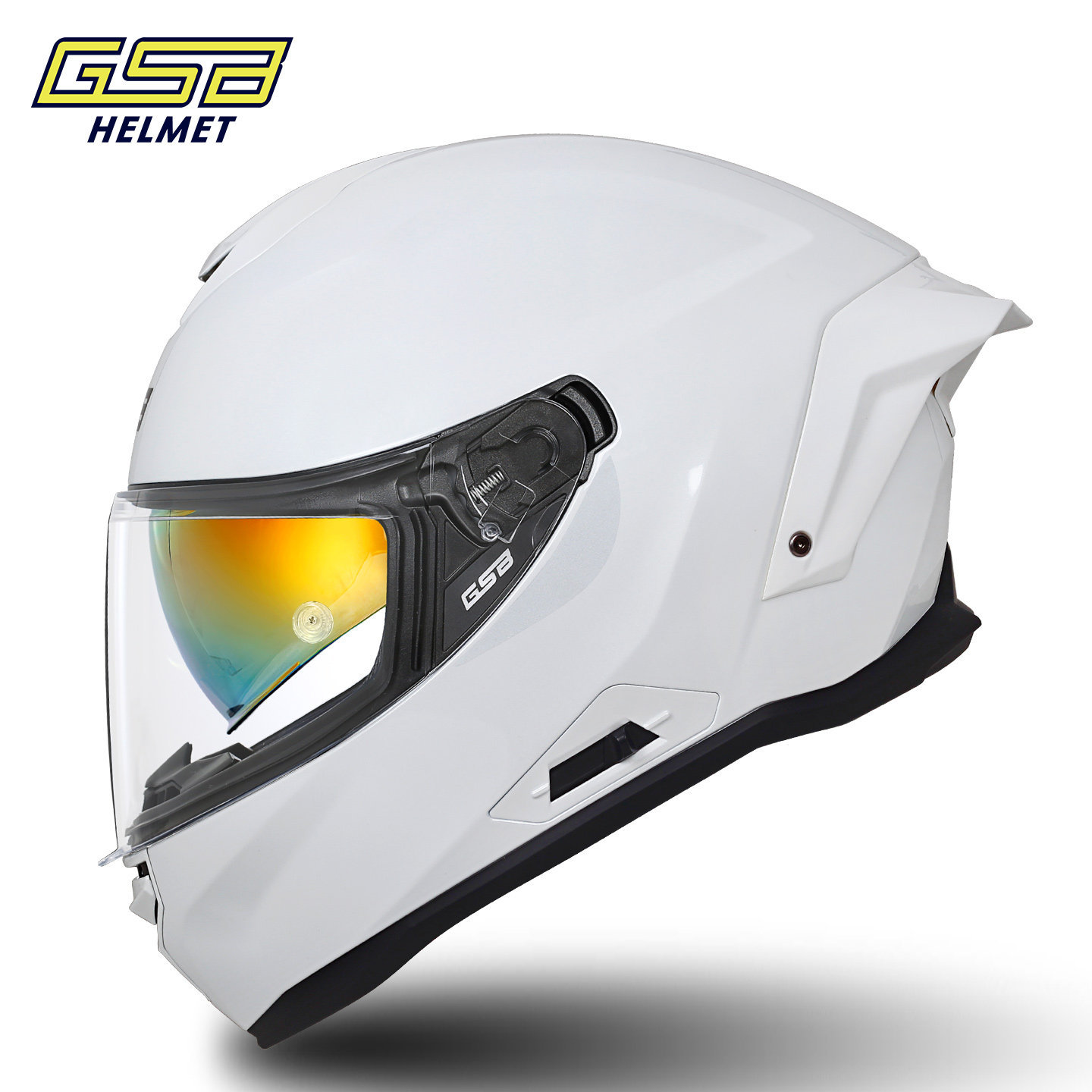 GSB T80 Full Face Motorcycle H - Dual Visor Motorcycle Racing Helmet 评论和价格