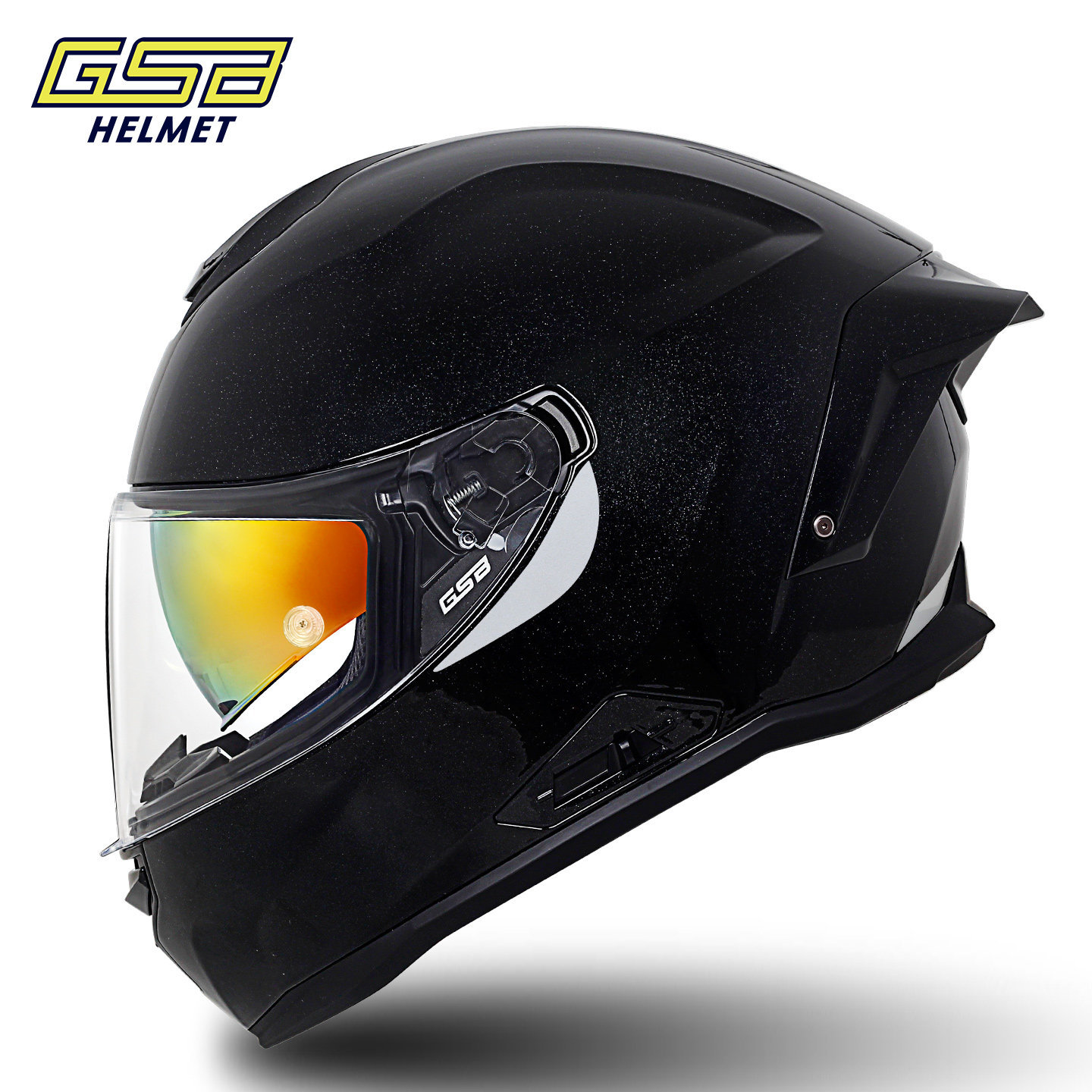 GSB T80 Full Face Motorcycle H - Dual Visor Motorcycle Racing Helmet 评论和价格