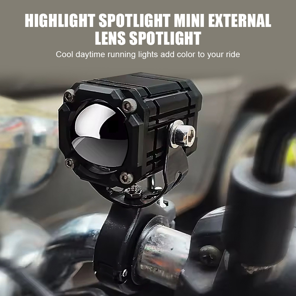 Motorcycle LED Auxiliary Light - Universal Motorcycle Led Headlight Projector 评论和价格