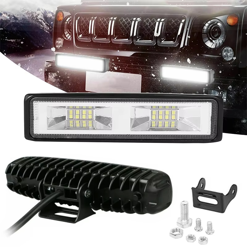 48W LED Car Work Light High Br - Universal Motorcycle Led Headlight Projector 评论和价格